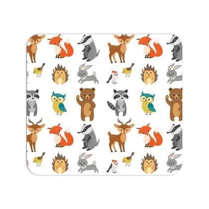 Woodland Creatures Mouse Pad
