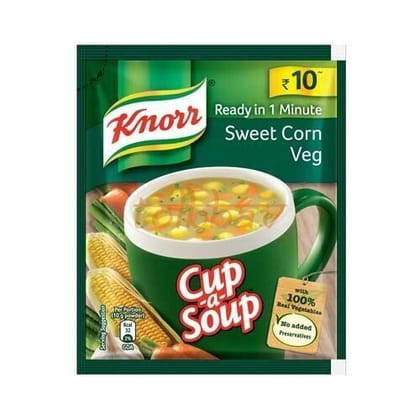 10 Pack of Knorr Cup A Soup Instant Sweet Corn Soup 9.5g each