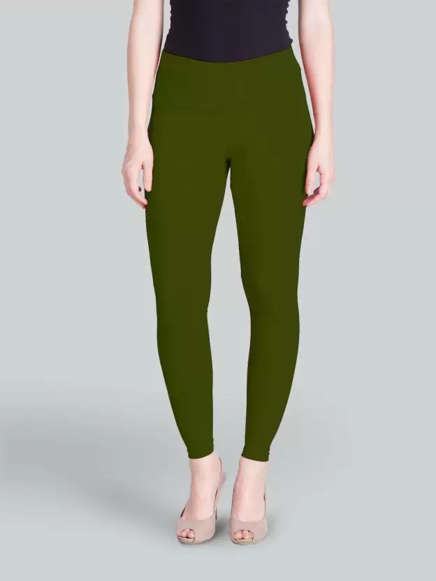 Ankle-Length Leggings with Elasticated Waist