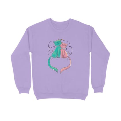 Sweatshirt (Men) - Cats In Love (7 Colours)