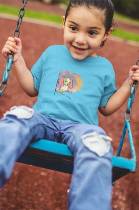 Round Neck T-Shirt (Toddlers) - Cavalier King Charles Spaniel (17 Colours)