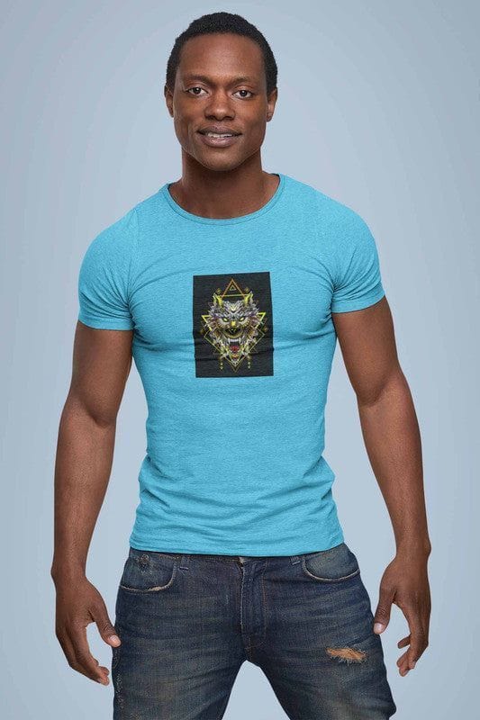 Round Neck T-Shirt (Men) - Alfa Wolf (11 Colours)