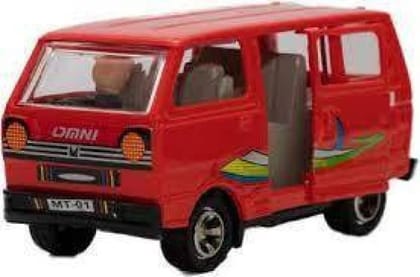 USCATALOG Pull Back Push Back Maruti Ven Van Omni Car Set