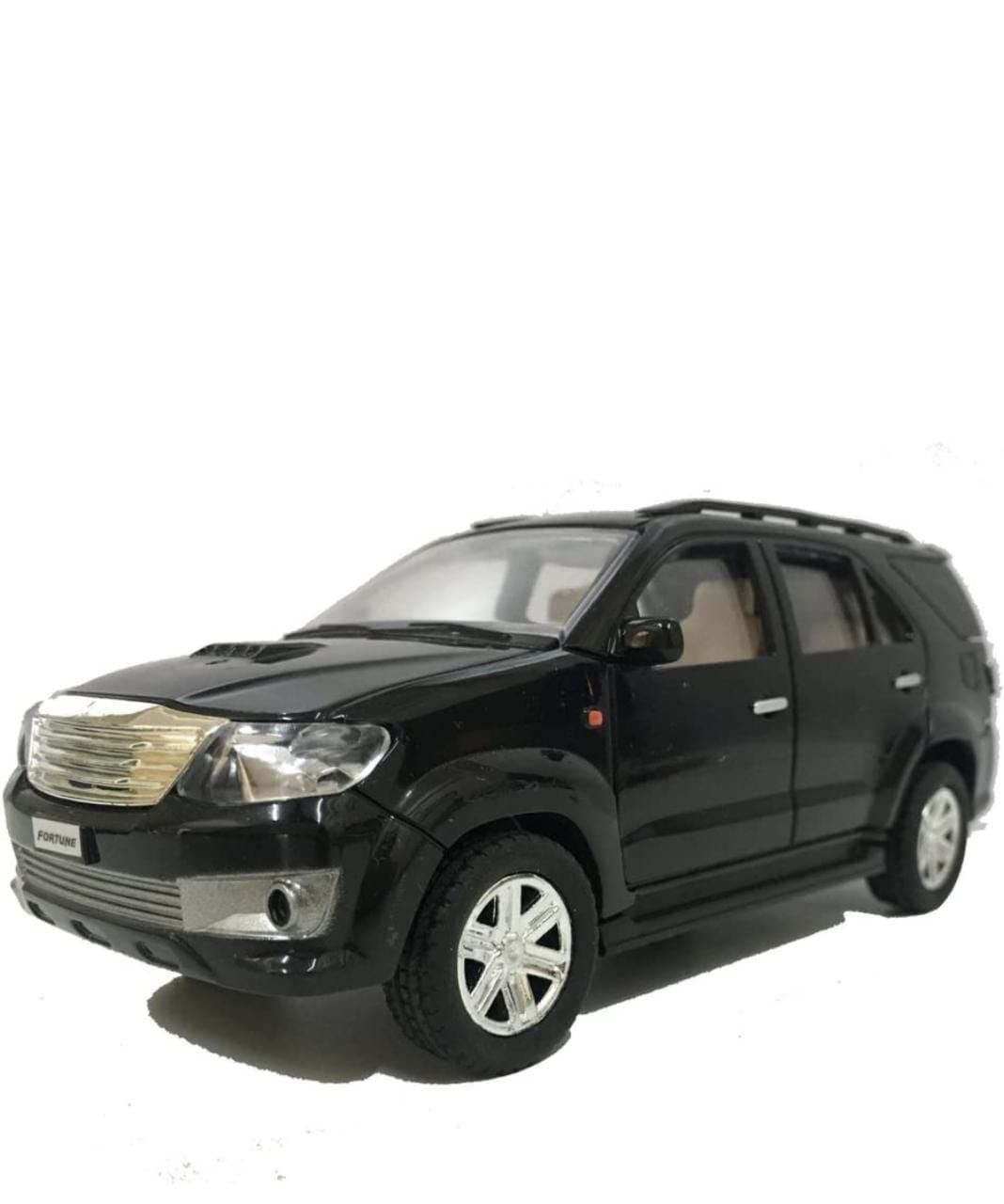 Mehtab Pull Back Plastic Toyota Fortuner Car Toy Perfect for Kids Fun (Pack of 1, Multicolor)