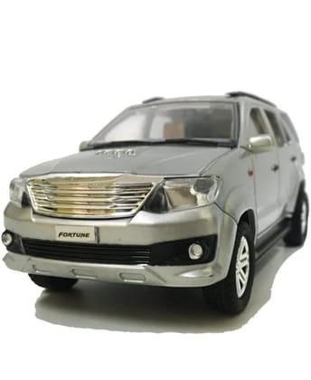 Pullback Fortune Toy car for Kids Best Gifts Vehicle Toys for Kids Pull Back Cars Toys Plastic Car (Silver Color)