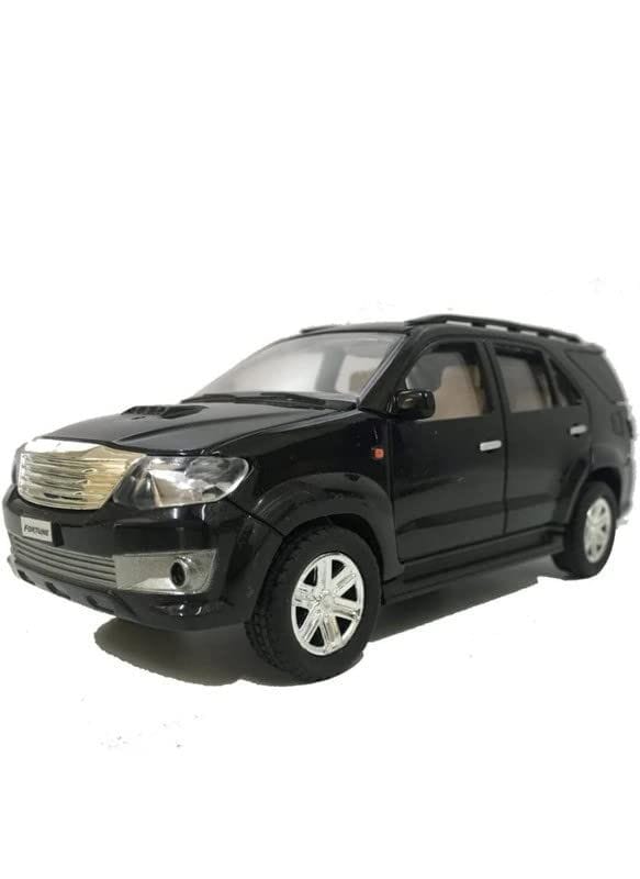 Pull Back Plastic Fortuner Car Toy Wonderfull Design & Bold Look Toy for Kids Fun (Pack of 1, Multicolor)