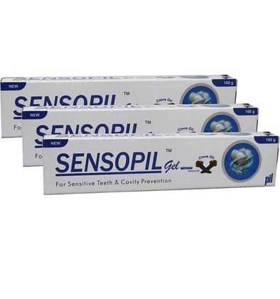 Sensopil Sparkling White Toothpaste - 100 g (Pack of 2)