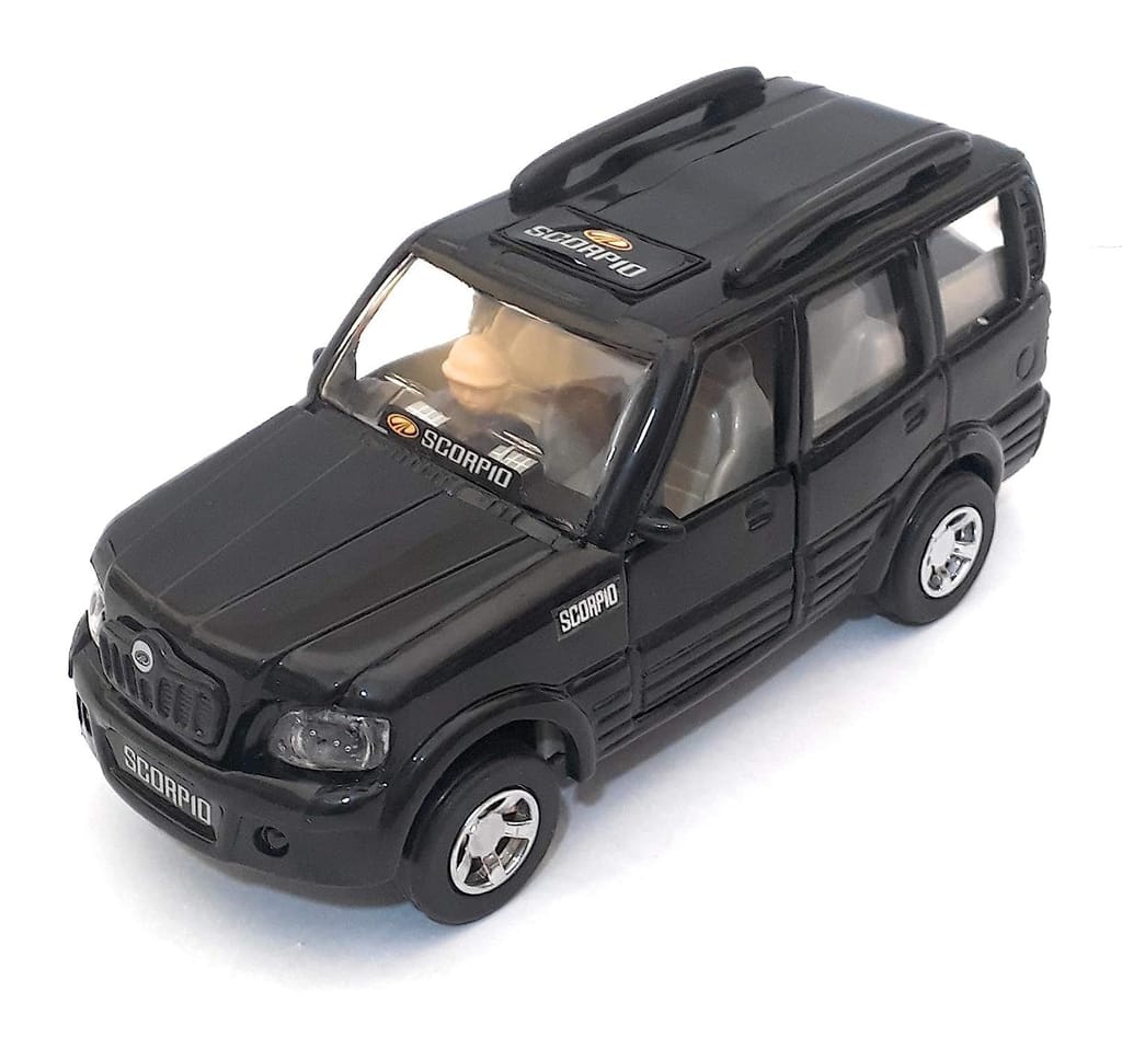 Cube Play Pull Back Scorpio Toy Car for Kids with Opening Doors and Hood Opening Wonderful Design and Bold Looks Miniature Scaled Models Toy Car with Doors (Multicolor) - Toys and Games | Buy online on ZillyBuy