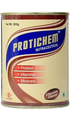 Protichem Nutraceutical Nutrients Protien Powder Health And Nutritional Chocolate Drink Mix 200 Gram