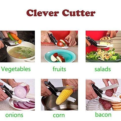 Revolutionize Your Kitchen with the Clever Cutter Knife!  🌟 Experience Ultimate Precision with the Clever Cutter Knife! 🌟