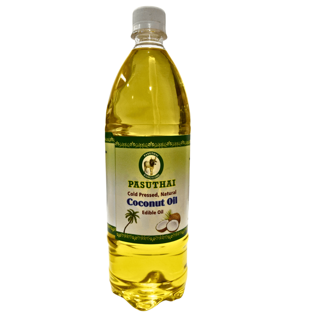 Pure Coconut oil - Chemical free and cold extracted - 1 Litre