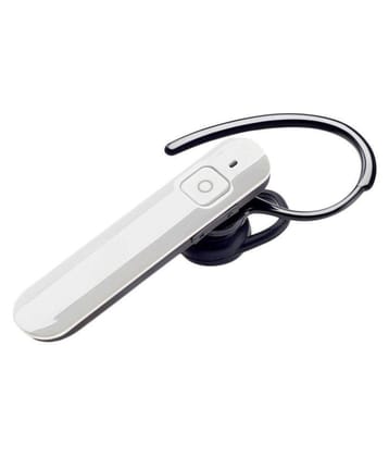 Ekdant H904 Mono Bluetooth 4.1 Wireless Headset for All Android & IOS Devices (White)