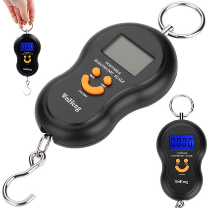 Pocket Digital Scale, Luggage Scale Fishing Hook Electronic Scale with Hanging Hook
