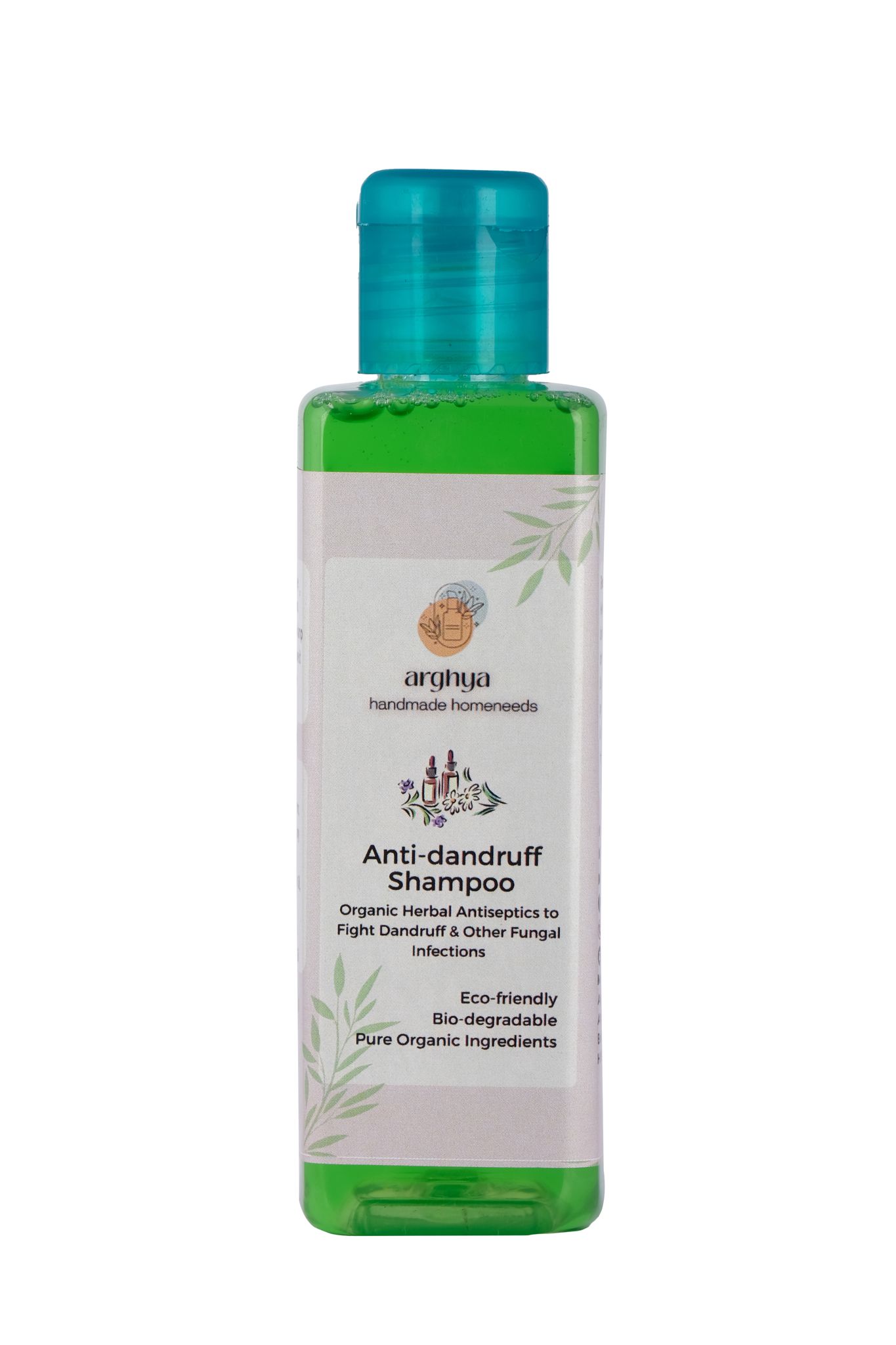 Arghya Organic Herbal Anti-Dandruff Shampoo for Dandruff & Fungal Infections