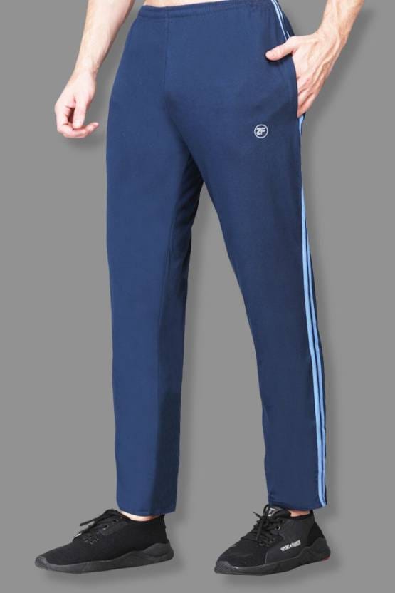 Pack of 2 Men Striped Multicolor Track Pants (M, Black & Blue) : Amazon.in:  Clothing & Accessories