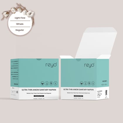 Reyo Ultra Thin Anion Sanitary Napkins(240mm-18pads)