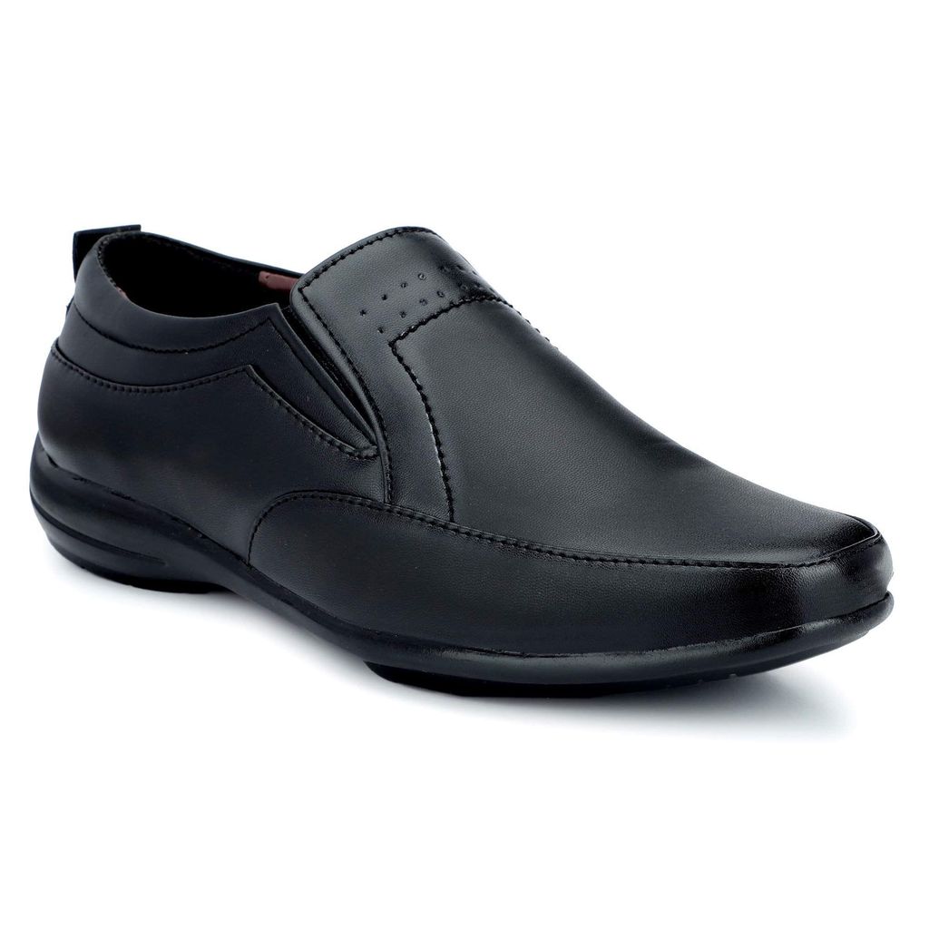 Stylelure Leather Black Formal Shoes for Men - Formal Shoes | Buy online on ZillyBuy
