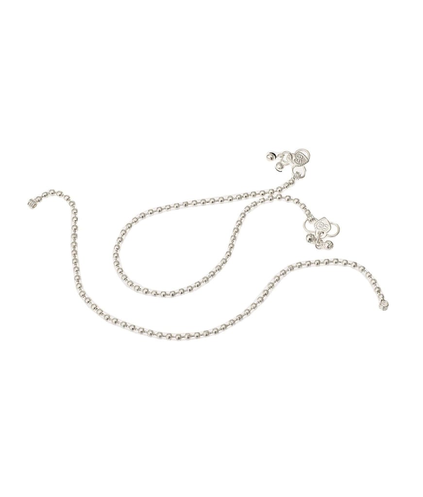Fashion World Silver Payal Anklet for Girls & Women - Anklets | Buy online on ZillyBuy