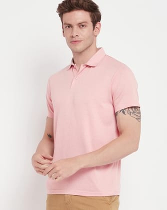 Hang N hold Men's Polo solid half sleeve Tshirt