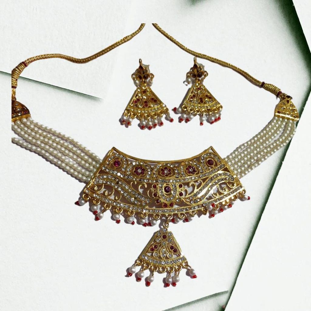 Yash Jewellery Collection Premium Quality Ranihar Set For Girls Women