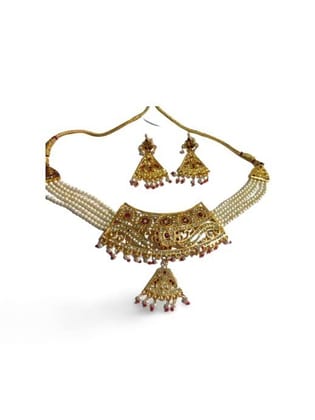 Yash Jewellery Collection Premium Quality Ranihar Set For Girls Women