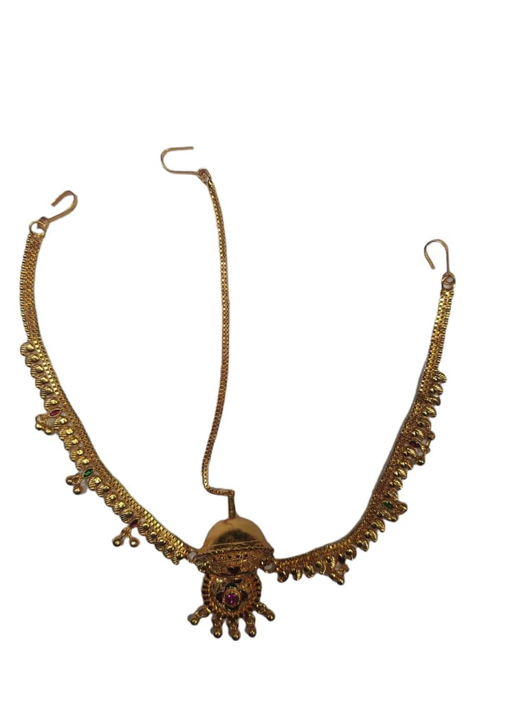 Infinty Jewels borla rakhri tika Fashion Design Rajasthani Matha Patti Polki Stone Indian Wedding Jewellry 6112 for Women Girls