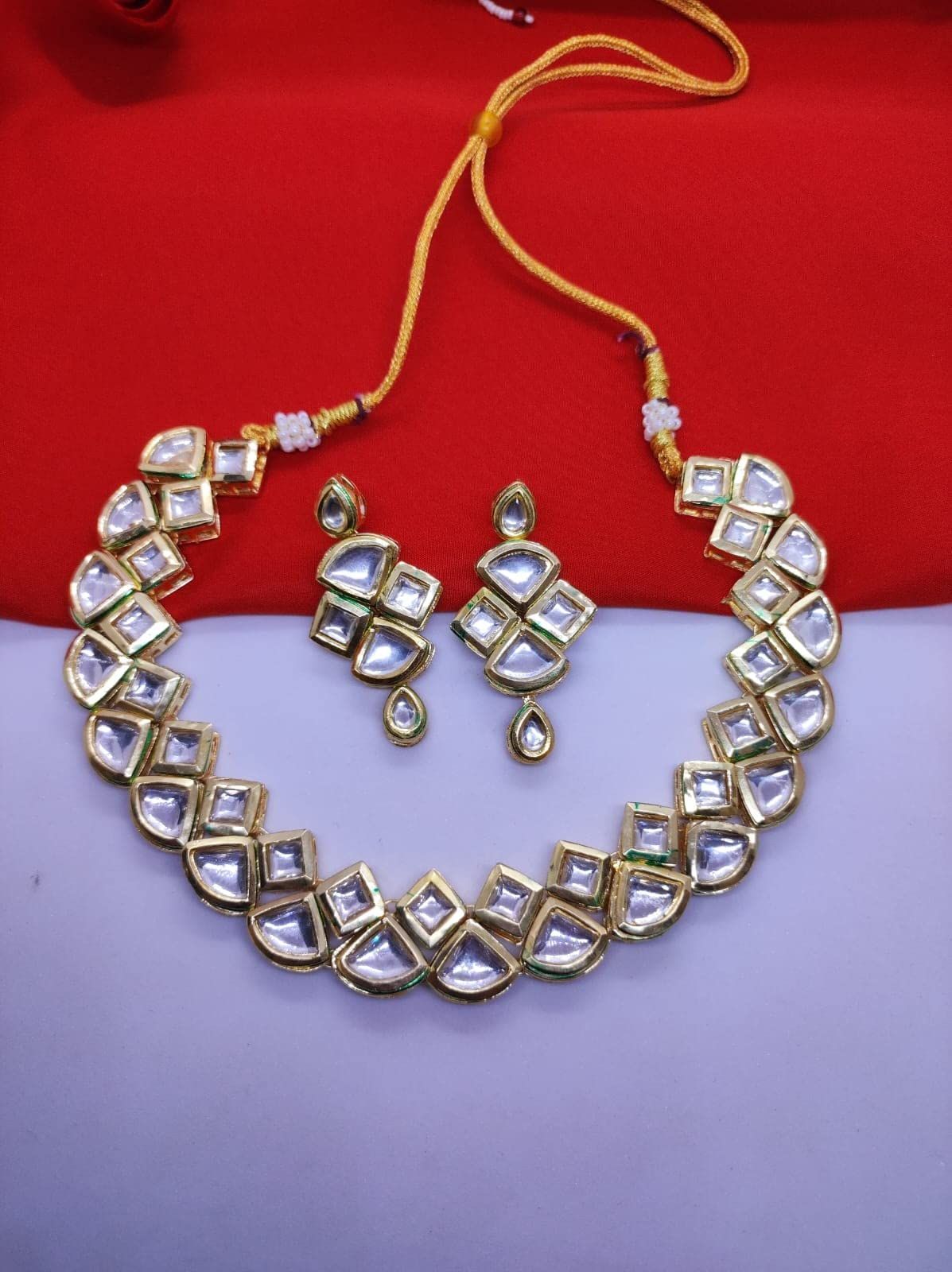 Yash Jewellery Premium Quality Heavy Two in One Necklace Set