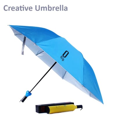 URBAN CREW 3 Fold with Auto Open and Close Umbrella, Large Umbrella for Man And Women, Windproof And Waterproof Umbrella (Pack Of 1)