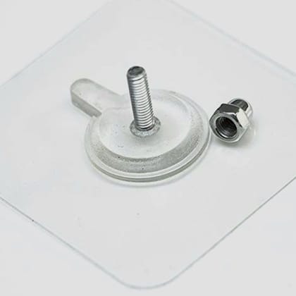 Arshalifestyle  Adhesive Screw Wall Hook used in all kinds of places including household and offices for hanging and holding stuffs etc.
