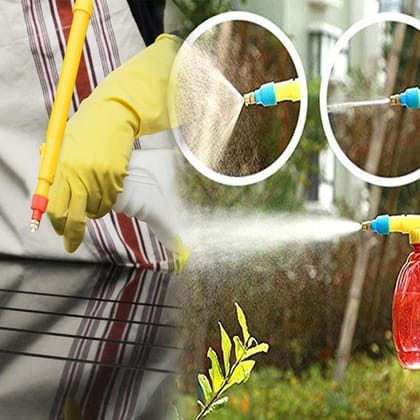 Arshalifestyle  Bottle Sprayer for Plants Garden Pesticide Car Wash with Adjustable Brass Nozzle Sprayer (Handheld Pump)