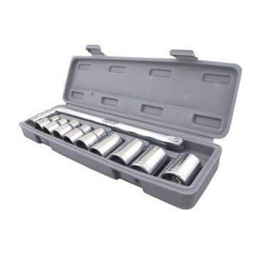 Arshalifestyle  -10 pc, 6 pt. 3/8 in. Drive Standard Socket Wrench Set