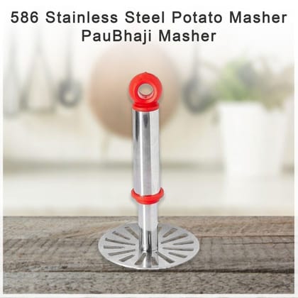 Arshalifestyle  Stainless Steel Potato Masher, PauBhaji Masher