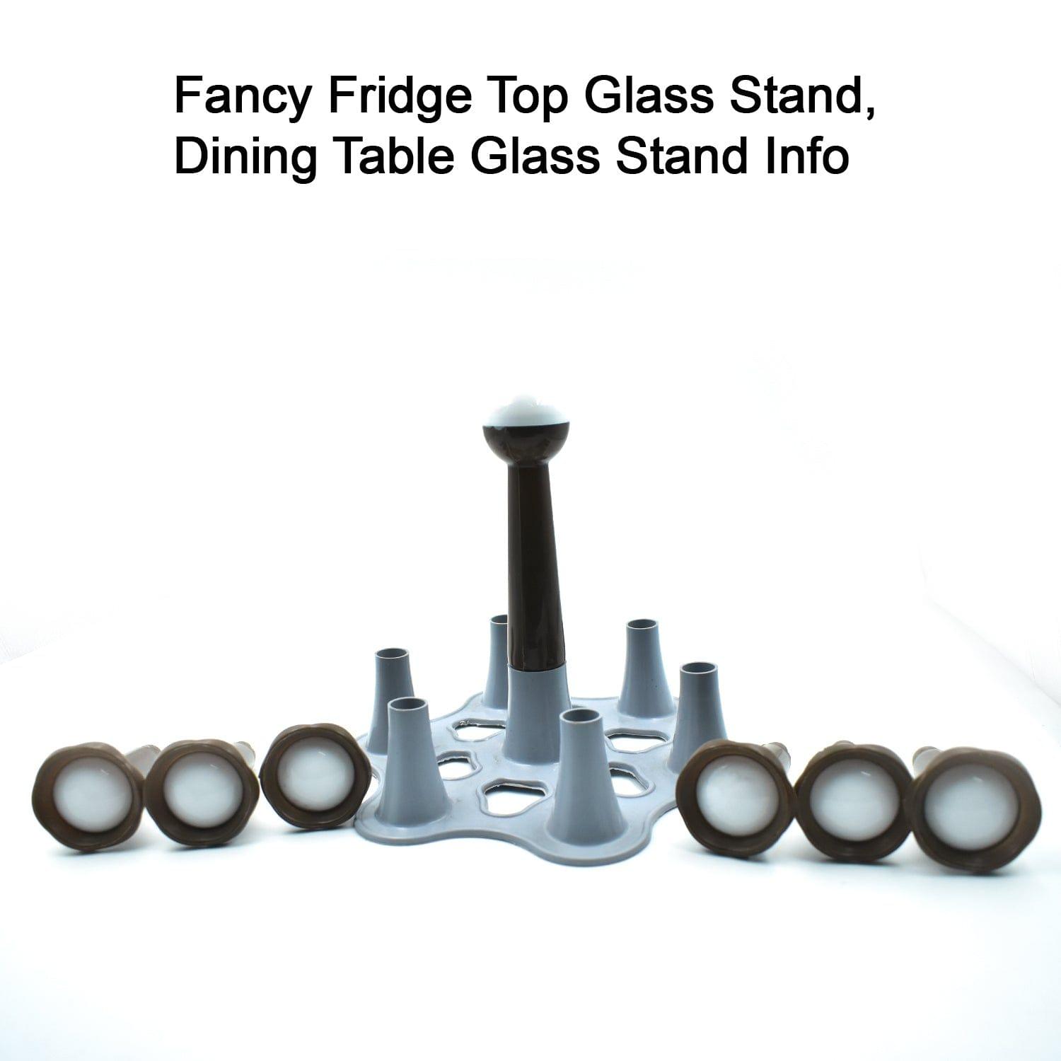 Arshalifestyle  Fancy Fridge Top Glass Stand, Dining Table Glass Stand
