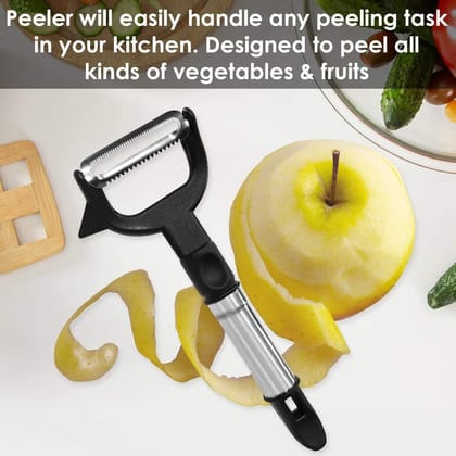 Arshalifestyle  2-in-1 Double Julienne and Vegetable Peeler