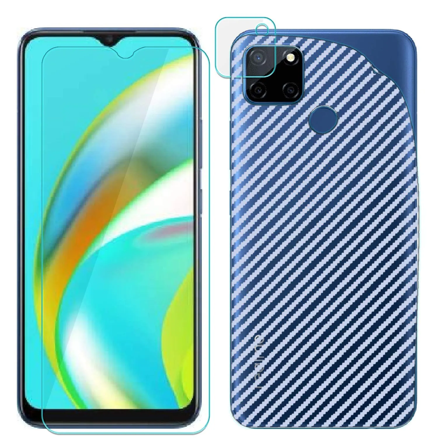 realme c12 camera glass