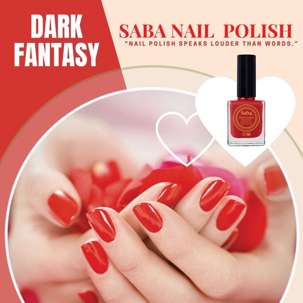 Saba Breathable Halal & Vegan Wudhu Friendly Nail Polish