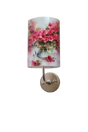 LIGHT ANGLE Handmade Crafted Scented Flowers Sconce Lamp Shade (Multicolour)