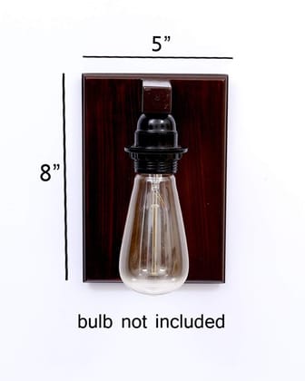 LIGHT ANGLE Handmade Brown Decorative Surface Mounted Wall Lamp Wall Light Wall Scone for Bedroom, Living Room, Home Decor