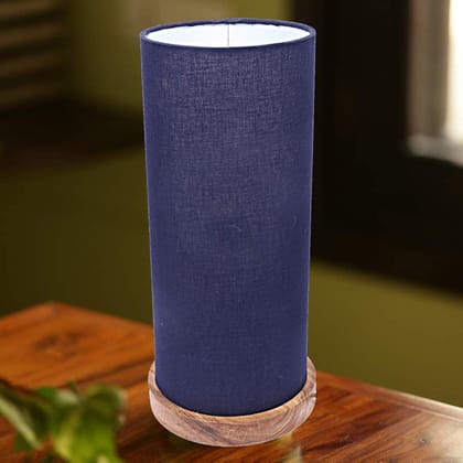 Light Angle Handmade Wooden and Fabric Table lamp for Living Room Bedroom