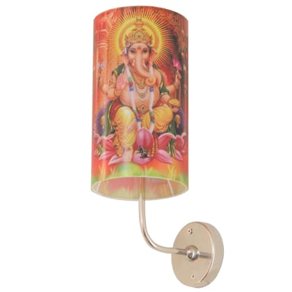 Light Angle Handmade Sconce Wall Light, lamp Shades for Living Room and Diwali Decoration (Multi Color, Size 5.5 X 5.5 X 8 Inch)