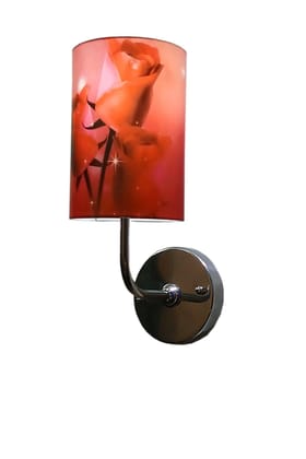 Light Angle Handmade Colored Print Paper Wall Lamp for Home Decore (Multi Color 1)