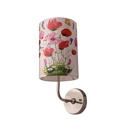 LIGHT ANGLE Handmade Standard Decorative Round Shade Wall Light, Multicolour