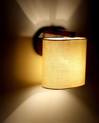 LIGHT ANGLE Oval Wall Lamp (Beige)