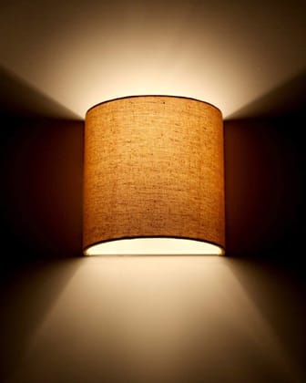 Light Angle Handmade Fabric Wall Lamp Shade for Bedroom