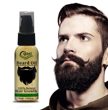 Quat Beard Oil 100% Natural hair Growth