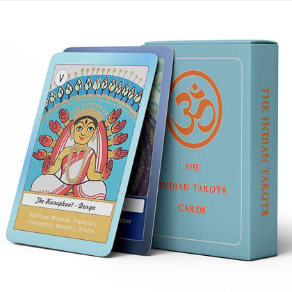 THE INDIAN TAROTS CARDS- Blessings of Sanatan - Set of 22 Major Arcana - [Collector's edition]