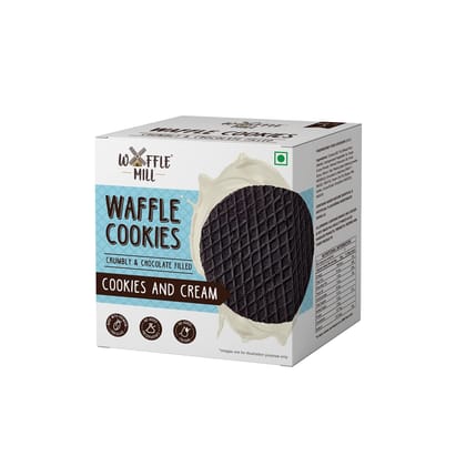 Waffle Mill Cookies N Cream Cookies 2 Pack