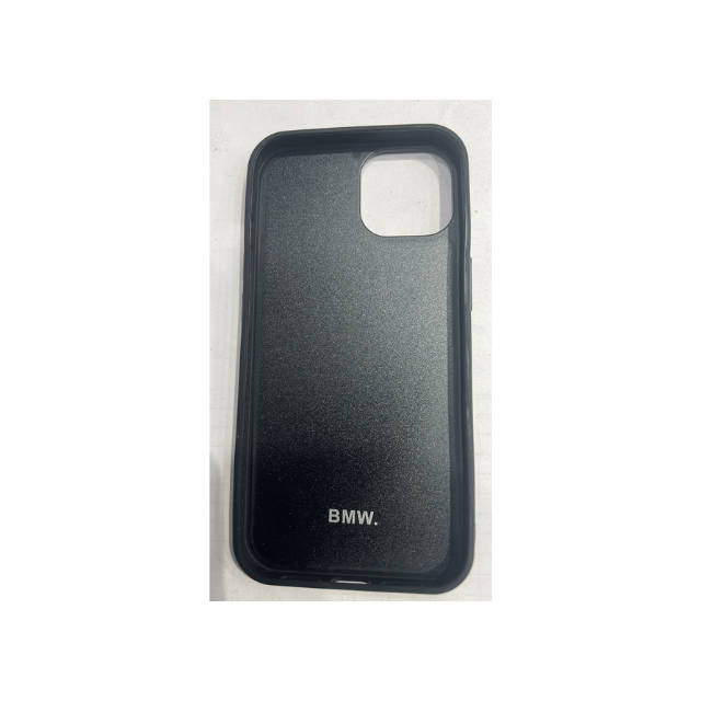 BMW Real Leather Hard Case for Iphone 14