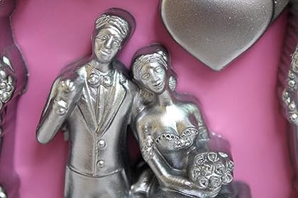 SHRISHA CREATION Fibre Loving Couple Statue Figurine Showpiece ( Standard )