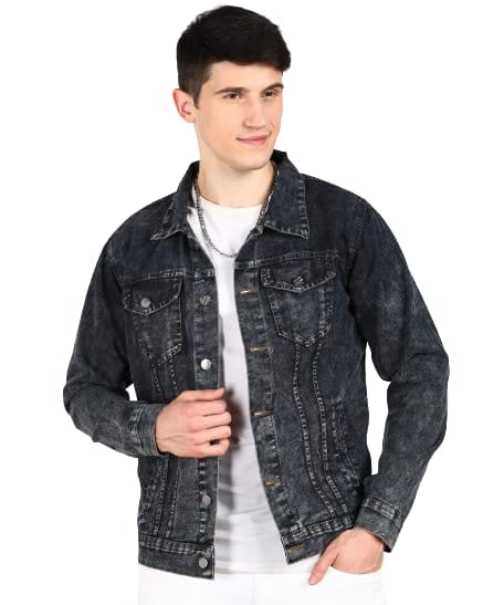 Cheap 2021 Autumn New Men's Jean Jacket Slim Fit Cotton Denim Jacket Red  White Black Ripped Hole Jean Coats Men Outwear Plus Size | Joom